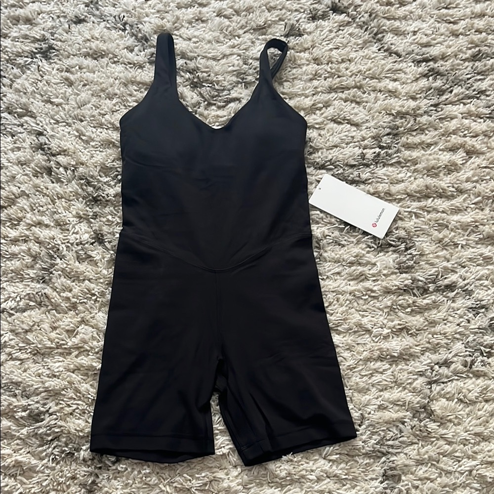 Lululemon Align Bodysuit 6”. Black. Size 2. New with tags.
